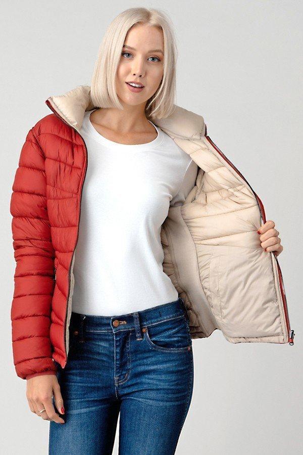 Reversible Double Sided Puffer JacketReversible Double Sided Puffer Jacket Navy blue pink- Your Style Clothing
